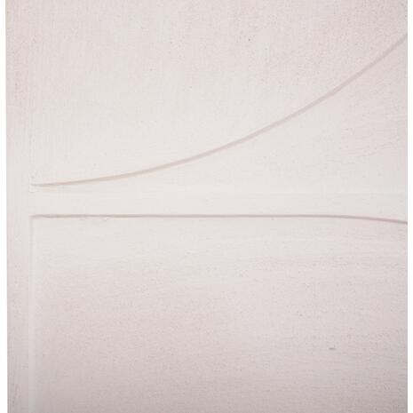 ΠΙΝΑΚΑΣ ΤΕΤΡΑΓΩΝΟΣ ΣΕΙΡΑ SANTORINI HM4507 MDF ΣΕ ΥΠΟΛΕΥΚΟ ΧΡΩΜΑ 80x4(πάχος)x80Υεκ.