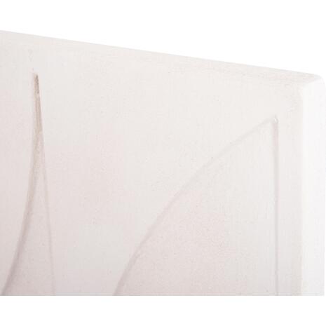 ΠΙΝΑΚΑΣ ΤΕΤΡΑΓΩΝΟΣ ΣΕΙΡΑ SANTORINI HM4507 MDF ΣΕ ΥΠΟΛΕΥΚΟ ΧΡΩΜΑ 80x4(πάχος)x80Υεκ.