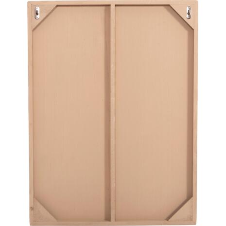 ΠΙΝΑΚΑΣ ΟΡΘΟΓΩΝΙΟΣ ΣΕΙΡΑ SANTORINI HM4521 MDF ΣΕ ΜΠΕΖ ΧΡΩΜΑ 60x4(πάχος)x80Υεκ.