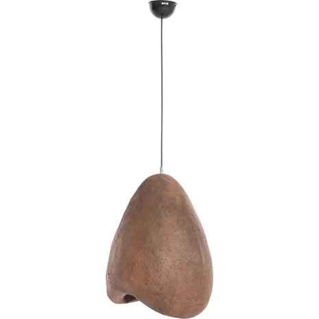 ΦΩΤΙΣΤΙΚΟ ΟΡΟΦΗΣ ΜΕ ΟΨΗ ΠΕΤΡΑΣ STONER (S) HM4417 ΣΚΟΥΡΟ ΜΠΕΖ 35x27x40Υεκ.