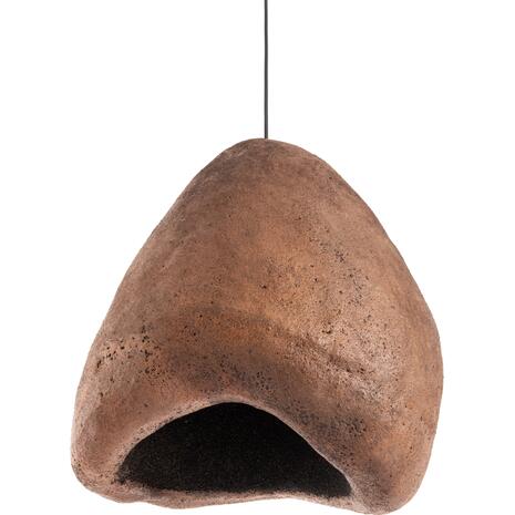 ΦΩΤΙΣΤΙΚΟ ΟΡΟΦΗΣ ΜΕ ΟΨΗ ΠΕΤΡΑΣ STONER (S) HM4417 ΣΚΟΥΡΟ ΜΠΕΖ 35x27x40Υεκ.