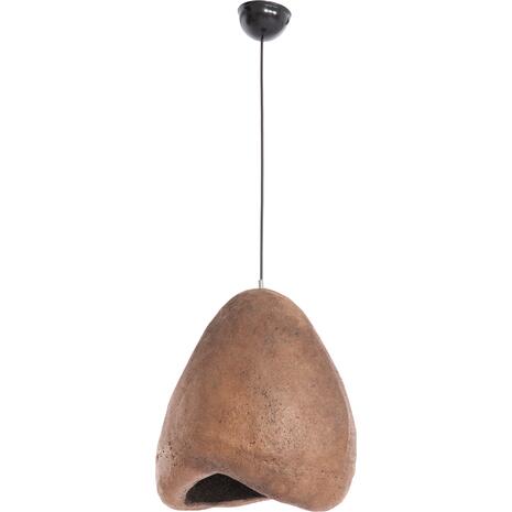 ΦΩΤΙΣΤΙΚΟ ΟΡΟΦΗΣ ΜΕ ΟΨΗ ΠΕΤΡΑΣ STONER (S) HM4417 ΣΚΟΥΡΟ ΜΠΕΖ 35x27x40Υεκ.