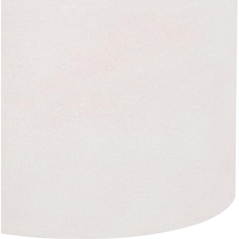 ΤΡΑΠΕΖΙ ΣΑΛΟΝΙΟΥ ΟΒΑΛ ΣΕΙΡΑ SANTORINI HM18054 MDF ΣΕ ΥΠΟΛΕΥΚΟ ΧΡΩΜΑ 54x54,5x40Υεκ