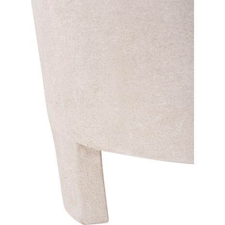 ΤΡΑΠΕΖΙ ΣΑΛΟΝΙΟΥ ΣΕΙΡΑ SANTORINI HM18053 MDF ΣΕ ΥΠΟΛΕΥΚΟ ΧΡΩΜΑ 54x61x40,5Υεκ.