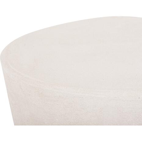 ΤΡΑΠΕΖΙ ΣΑΛΟΝΙΟΥ ΣΕΙΡΑ SANTORINI HM18053 MDF ΣΕ ΥΠΟΛΕΥΚΟ ΧΡΩΜΑ 54x61x40,5Υεκ.