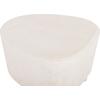 ΤΡΑΠΕΖΙ ΣΑΛΟΝΙΟΥ ΣΕΙΡΑ SANTORINI HM18053 MDF ΣΕ ΥΠΟΛΕΥΚΟ ΧΡΩΜΑ 54x61x40,5Υεκ.