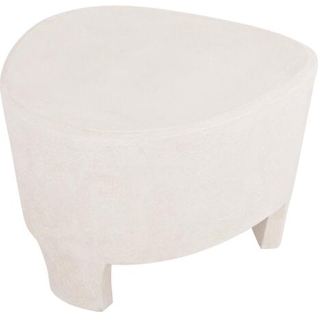 ΤΡΑΠΕΖΙ ΣΑΛΟΝΙΟΥ ΣΕΙΡΑ SANTORINI HM18053 MDF ΣΕ ΥΠΟΛΕΥΚΟ ΧΡΩΜΑ 54x61x40,5Υεκ.