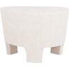 ΤΡΑΠΕΖΙ ΣΑΛΟΝΙΟΥ ΣΕΙΡΑ SANTORINI HM18053 MDF ΣΕ ΥΠΟΛΕΥΚΟ ΧΡΩΜΑ 54x61x40,5Υεκ.