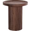 ΒΟΗΘΗΤΙΚΟ ΤΡΑΠΕΖΙ MARGON HM18027 MDF ΣΕ ΣΚΟΥΡΟ ΚΑΦΕ ΞΥΛΟΥ Φ45x50,5Υεκ.