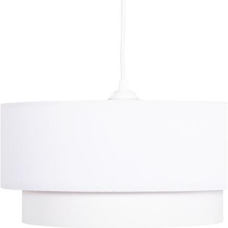 ΦΩΤΙΣΤΙΚΟ ΟΡΟΦΗΣ ΚΥΛΙΝΔΡΙΚΟ KRIKS HM4707.01 PVC ΣΕ ΛΕΥΚΟ Φ30x70Υεκ.