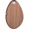 ΚΑΘΡΕΠΤΗΣ ΤΟΙΧΟΥ DROP HM4488.03 ΜΕ ΠΛΑΙΣΙΟ MDF ΣΕ ΦΥΣΙΚΟ ΧΡΩΜΑ ΞΥΛΟΥ 50x80Υεκ.