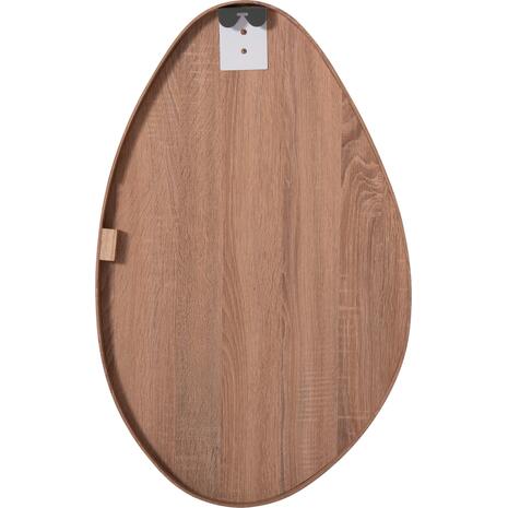ΚΑΘΡΕΠΤΗΣ ΤΟΙΧΟΥ DROP HM4488.03 ΜΕ ΠΛΑΙΣΙΟ MDF ΣΕ ΦΥΣΙΚΟ ΧΡΩΜΑ ΞΥΛΟΥ 50x80Υεκ.