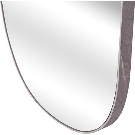ΚΑΘΡΕΠΤΗΣ ΤΟΙΧΟΥ CRITHER HM4486.02 ΜΕ ΠΛΑΙΣΙΟ MDF ΣΕ GREY MARBLE ΧΡΩΜΑ 49x140Υεκ.