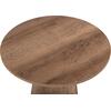 ΒΟΗΘΗΤΙΚΟ ΤΡΑΠΕΖΑΚΙ KARAN HM18029 MDF ΣΕ ΦΥΣΙΚΟ ΧΡΩΜΑ ΞΥΛΟΥ Φ45x56,5Υεκ