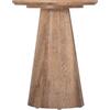 ΒΟΗΘΗΤΙΚΟ ΤΡΑΠΕΖΑΚΙ KARAN HM18029 MDF ΣΕ ΦΥΣΙΚΟ ΧΡΩΜΑ ΞΥΛΟΥ Φ45x56,5Υεκ