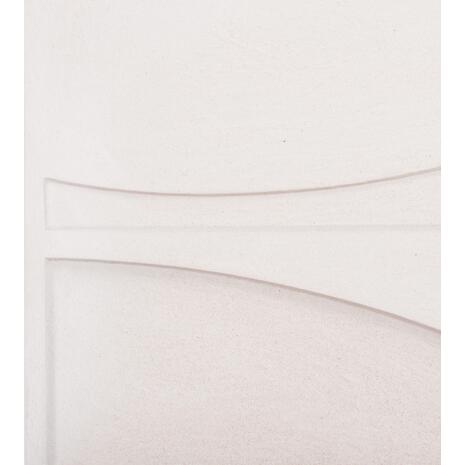 ΠΙΝΑΚΑΣ ΟΡΘΟΓΩΝΙΟΣ ΣΕΙΡΑ SANTORINI HM4510 MDF ΣΕ ΥΠΟΛΕΥΚΟ ΧΡΩΜΑ 60x4(πάχος)x80Υεκ.