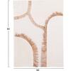 ΠΙΝΑΚΑΣ ΟΡΘΟΓΩΝΙΟΣ ΣΕΙΡΑ SANTORINI HM4532 MDF ΥΠΟΛΕΥΚΟ ΧΡΩΜΑ-ΔΙΑΚΟΣΜΗΣΗ ΜΠΕΖ 60x4,5(πάχος)x80Υεκ.