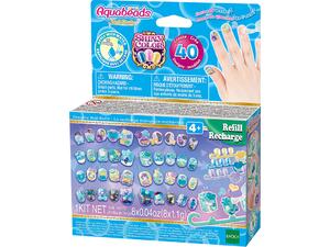 Aquabeads Nail - Hearts And Ribbons Nail Refill Kit