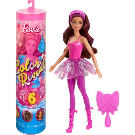 Κούκλα Barbie Color Reveal - Μπαλαρίνα (4 σχέδια)