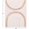 ΠΙΝΑΚΑΣ ΟΡΘΟΓΩΝΙΟΣ ΣΕΙΡΑ SANTORINI HM4535 MDF ΥΠΟΛΕΥΚΟ ΧΡΩΜΑ-ΔΙΑΚΟΣΜΗΣΗ ΜΠΕΖ 48x4,5(πάχος)x60Υεκ.