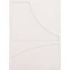 ΠΙΝΑΚΑΣ ΟΡΘΟΓΩΝΙΟΣ ΣΕΙΡΑ SANTORINI HM4509 MDF ΥΠΟΛΕΥΚΟ ΧΡΩΜΑ 60x4(πάχος)x80Υεκ.