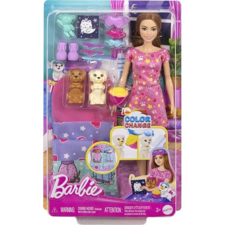 Barbie Sleepover Με Κουταβάκια