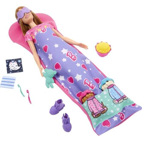 Barbie Sleepover Με Κουταβάκια