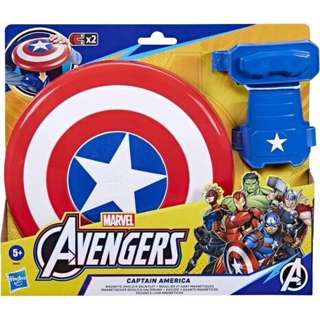 Marvel Avengers Captain America Μαγνητική Ασπίδα Και Γάντι