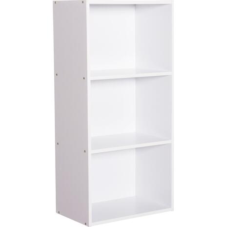 ΡΑΦΙΕΡΑ ΤΟΙΧΟΥ CUBICON HM9941.01 ΛΕΥΚΗ ΜΕΛΑΜΙΝΗ 38,5x23,5x80Υεκ.