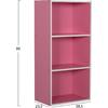 ΡΑΦΙΕΡΑ ΤΟΙΧΟΥ CUBICON HM9941.06 ΡΟΖ-ΛΕΥΚΗ ΜΕΛΑΜΙΝΗ 38,5x23,5x80Υεκ.