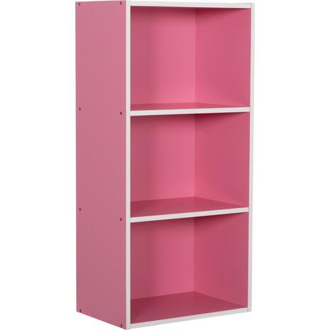 ΡΑΦΙΕΡΑ ΤΟΙΧΟΥ CUBICON HM9941.06 ΡΟΖ-ΛΕΥΚΗ ΜΕΛΑΜΙΝΗ 38,5x23,5x80Υεκ.