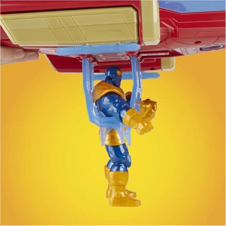 Jet μάχης Marvel Avengers με φιγούρα Iron Man Epic Hero Series Repulsor Blast Battle