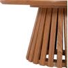 ΤΡΑΠΕΖΙ ΣΑΛΟΝΙΟΥ TALBERT HM18024 MDF ΣΕ ΑΝΟΙΧΤΟ ΦΥΣΙΚΟ ΞΥΛΟΥ Φ80x40,5Υεκ.