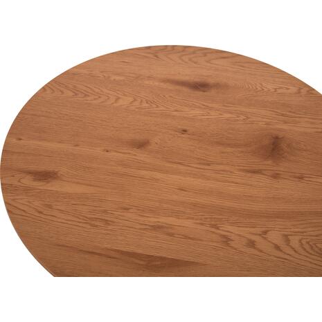 ΤΡΑΠΕΖΙ ΣΑΛΟΝΙΟΥ TALBERT HM18024 MDF ΣΕ ΑΝΟΙΧΤΟ ΦΥΣΙΚΟ ΞΥΛΟΥ Φ80x40,5Υεκ.