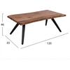 ΤΡΑΠΕΖΙ ΣΑΛΟΝΙΟΥ JOSINA ΜΑΣΙΦ ΞΥΛΟ ΑΚΑΚΙΑΣ 120x65x46Yεκ. HM8365.11