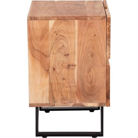 ΚΟΜΟΔΙΝΟ ALICIA HM8360.11 ΑΠΟ ΜΑΣΙΦ ΞΥΛΟ ΑΚΑΚΙΑΣ 45x35x56Yεκ.