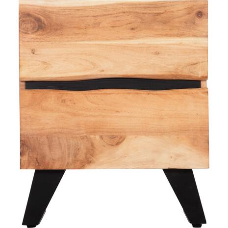 ΚΟΜΟΔΙΝΟ ALICIA HM8360.11 ΑΠΟ ΜΑΣΙΦ ΞΥΛΟ ΑΚΑΚΙΑΣ 45x35x56Yεκ.
