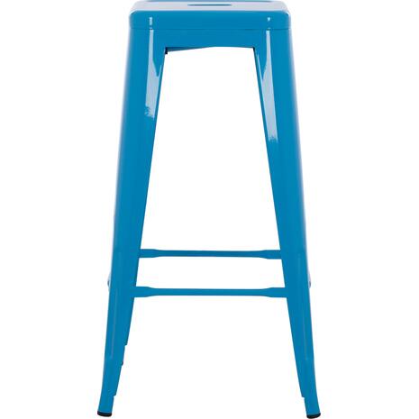 ΣΚΑΜΠΟ ΜΠΑΡ ΜΕΤΑΛΛΙΚΟ MELITA-PRO HM8642.48 ΣΕ ΜΠΛΕ 43x43x78Υεκ.
