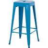 ΣΚΑΜΠΟ ΜΠΑΡ ΜΕΤΑΛΛΙΚΟ MELITA-PRO HM8642.48 ΣΕ ΜΠΛΕ 43x43x78Υεκ.