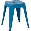 ΣΚΑΜΠΟ ΜΕΤΑΛΛΙΚΟ MELITA HM0096.48 ΣΕ ΜΠΛΕ ΧΡΩΜΑ 37x37x45Υεκ.