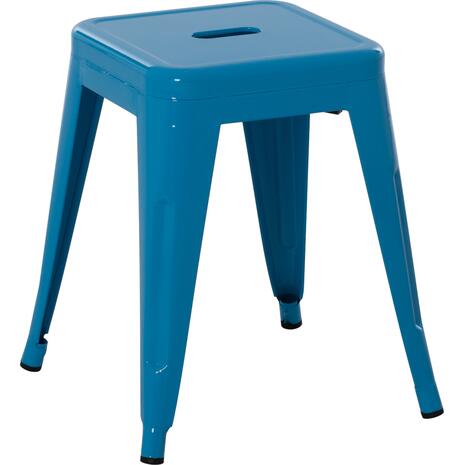 ΣΚΑΜΠΟ ΜΕΤΑΛΛΙΚΟ MELITA HM0096.48 ΣΕ ΜΠΛΕ ΧΡΩΜΑ 37x37x45Υεκ.