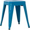 ΣΚΑΜΠΟ ΜΕΤΑΛΛΙΚΟ MELITA HM0096.48 ΣΕ ΜΠΛΕ ΧΡΩΜΑ 37x37x45Υεκ.