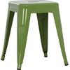 ΣΚΑΜΠΟ ΜΕΤΑΛΛΙΚΟ MELITA HM0096.53 ΣΕ LIGHT OLIVE GREEN ΧΡΩΜΑ 37x37x45Υεκ.