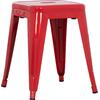 ΣΚΑΜΠΟ ΜΕΤΑΛΛΙΚΟ MELITA HM0096.44 ΣΕ ΚΟΚΚΙΝΟ ΧΡΩΜΑ 37x37x45Υεκ.