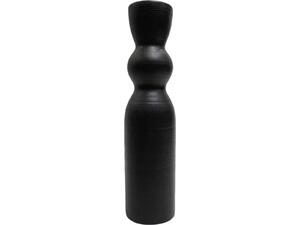ΕΠΙΤΡΑΠΕΖΙΟ ΚΕΡΑΜΙΚΟ ΔΙΑΚΟΣΜΗΤΙΚΟ SCEPTER HM4614.02 ΜΑΥΡΟ ΜΑΤ Φ8x35Υ εκ.