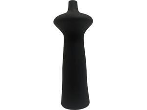 ΕΠΙΤΡΑΠΕΖΙΟ ΚΕΡΑΜΙΚΟ ΔΙΑΚΟΣΜΗΤΙΚΟ SCEPTER HM4636.02 ΜΑΥΡΟ ΜΑΤ Φ18x49Υεκ