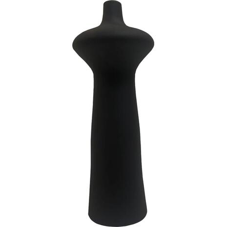 ΕΠΙΤΡΑΠΕΖΙΟ ΚΕΡΑΜΙΚΟ ΔΙΑΚΟΣΜΗΤΙΚΟ SCEPTER HM4636.02 ΜΑΥΡΟ ΜΑΤ Φ18x49Υεκ