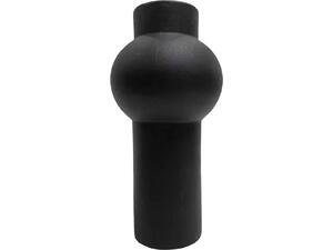 ΕΠΙΤΡΑΠΕΖΙΟ ΚΕΡΑΜΙΚΟ ΔΙΑΚΟΣΜΗΤΙΚΟ SCEPTER HM4605.02 ΜΑΥΡΟ ΜΑΤ Φ15x30Υ εκ.