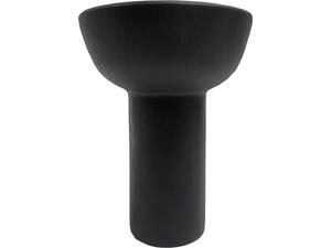 ΕΠΙΤΡΑΠΕΖΙΟ ΚΕΡΑΜΙΚΟ ΔΙΑΚΟΣΜΗΤΙΚΟ ELENDIL HM4603.02 ΜΑΥΡΟ ΜΑΤ Φ20x26.5Υεκ