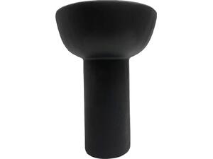 ΕΠΙΤΡΑΠΕΖΙΟ ΚΕΡΑΜΙΚΟ ΔΙΑΚΟΣΜΗΤΙΚΟ ELENDIL HM4602.02 ΜΑΥΡΟ ΜΑΤ Φ23x32Υ εκ